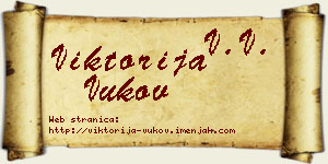 Viktorija Vukov vizit kartica